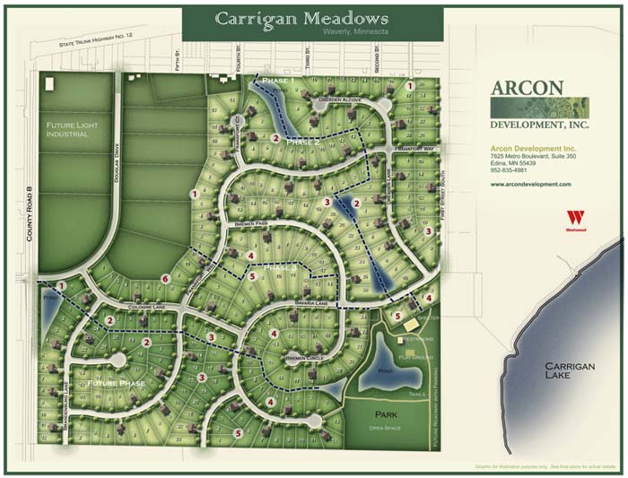 Overall Site Plan Carrigan Meadows 3rd