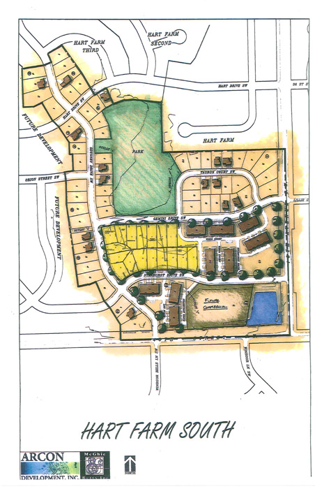 Overall Site Plan Hart Farm South Second