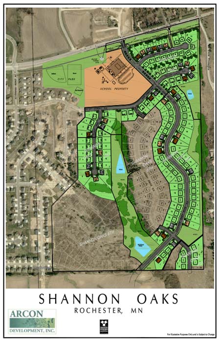 Overall Site Plan Shannon Oaks 3rd and 4th